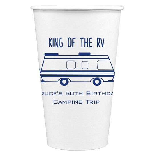 King of the RV Paper Coffee Cups